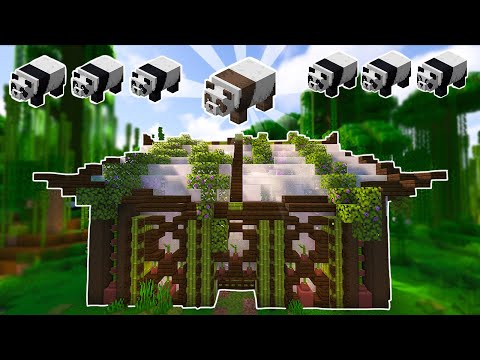 Unearthing All Rare Pandas in Minecraft Jungle | EPIC Adventure