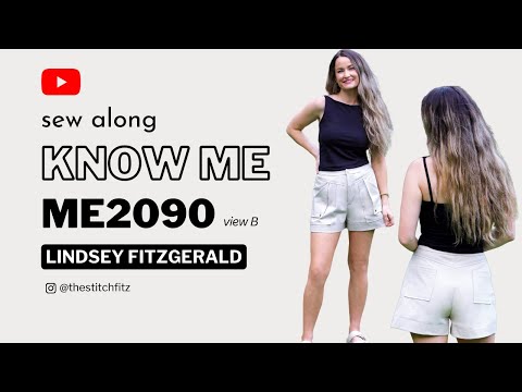 SEW ALONG WITH LINDSEY X KNOW ME ME2090:  View B