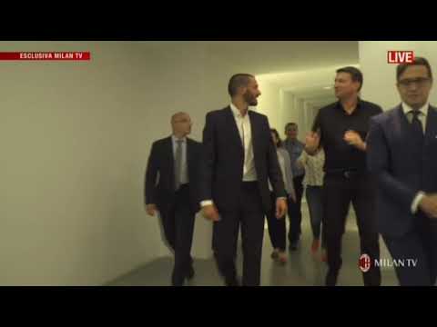 Arrivo Bonucci a Casa Milan