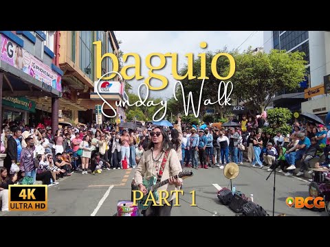 Walking Baguio Session Road on a Sunday | Stalls & Street Life Before the Rain PART 1