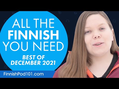 Your Monthly Dose of Finnish - Best of December 2021
