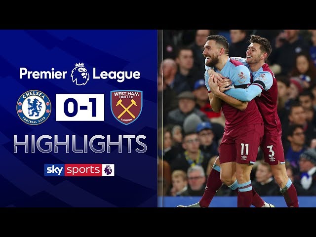 Chelsea 0-1 West Ham | Premier League
