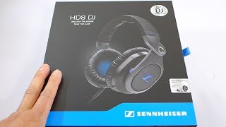 Video thumbnail for NEW! Sennheiser HD8 DJ headphones unboxing by Hi-Fi Insider