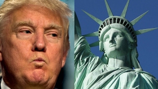 Someone Just Hung A Banner On The Statue Of Liberty That Will Infuriate Trump