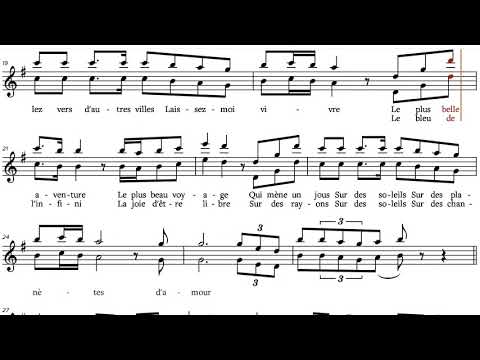 Céline Dion - "Ne Partez Pas Sans Moi", Bb-Instrument Play-along