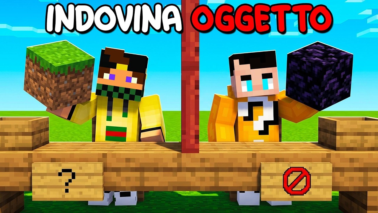 INDOVINA L'OGGETTO SU MINECRAFT