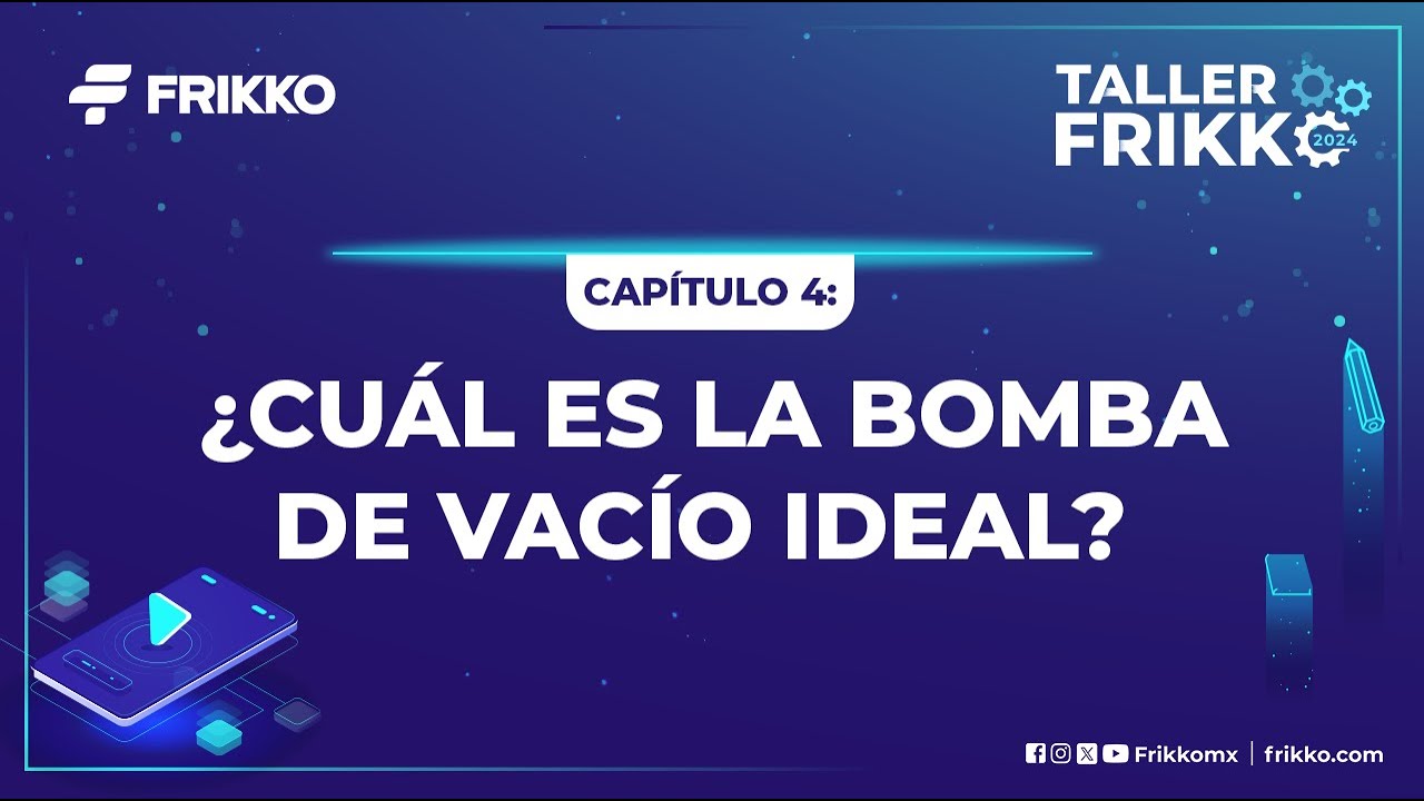 ¿Cuál es la bomba de vacío ideal?