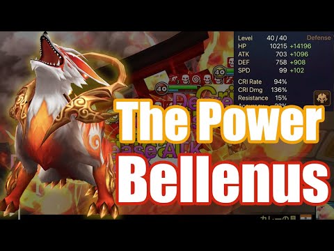 【Summoners War | Curry's RTA】The Power Bekkenus, his power is so crazy and no one will survive!!!