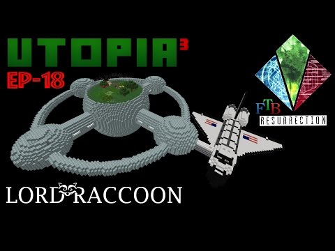 Utopia³ Resurrection - S4E18 - Minecraft [FTB] - Kami Armor!