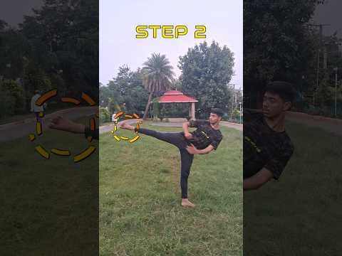 Feint + Back Kick💢😵 #shorts #viral #martialarts #jayamsahu #motivation #sports #fitness #fyp #mma