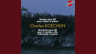 Quintette pour 2 violons, alto, violoncelle et piano, Op. 80 : II. Allegro con moto - Sourd,...