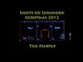 Christmas Light Show 2012 THX Intro Lights On Longhorn