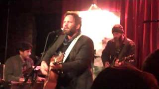 Thad Cockrell singing Beauty Has a Name at Mercy Lounge 11/12/09