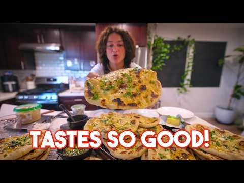 Making the most BUTTERY naan bread | Day at the Moore house - Family, Kingdom Kids Zone - The Moore The Merrier Vlogs