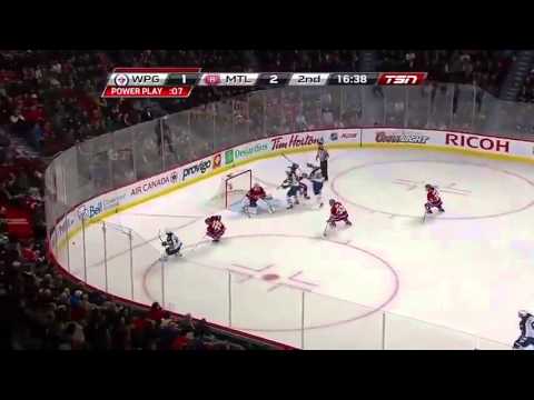 Winnipeg Jets Vs Montreal Canadiens - Highlights 1/29/13