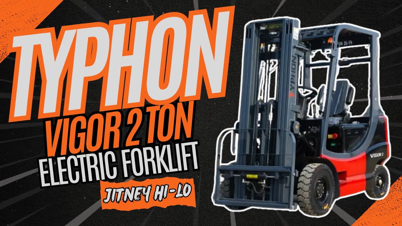TYPHON VIGOR 2 Compact Electric Forklift: Revolutionizing Precision and Power