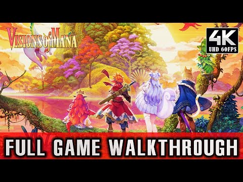 VISIONS OF MANA PS5 FULL GAME - GAMEPLAY WALKTHROUGH【4K60ᶠᵖˢ  UHD】