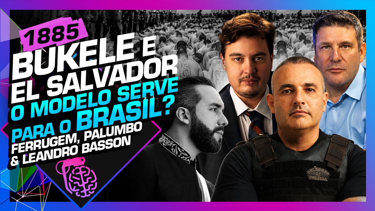 A GUERRA DA SEGURANÇA PÚBLICA: LUCAS FERRUGEM,  PALUMBO E BASSON- Inteligência Ltda. Podcast #1885