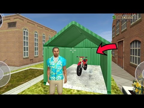 Miami Crime Vice Town - (Red Color Bike in Green Hut Garage) | Secret Location || Android Gameplay