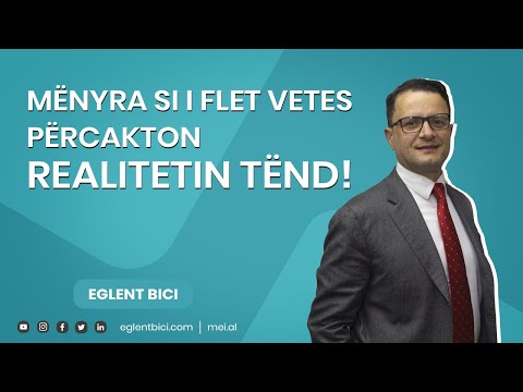 Mënyra si I flet Vetes përcakton Realitetin tënd!