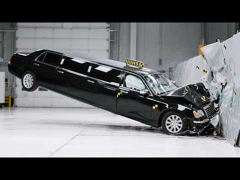 Limousine Cars Crash Test & Safety Demonstrations