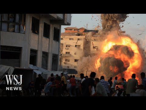 Israel Flattens High-Rises in Gaza City, Calls on Palestinians to Flee | WSJ News
