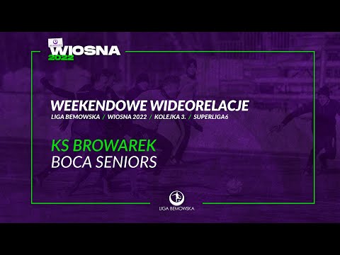 LIGA BEMOWSKA / WIOSNA 2022 / KS BROWAREK - BOCA SENIORS