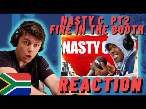 Nasty C 🇿🇦 pt2 - Fire in the Booth - IRISH REACTION