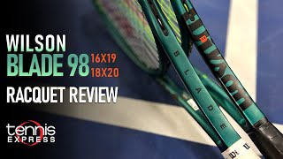 Wilson Blade 98 v9 Tennis Racquet Review | Tennis Express