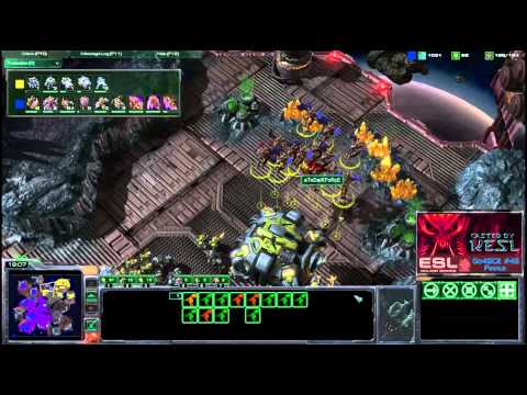 Go4SC2 #45 Finals - Darkforce vs BratOK Game 3 Part 2