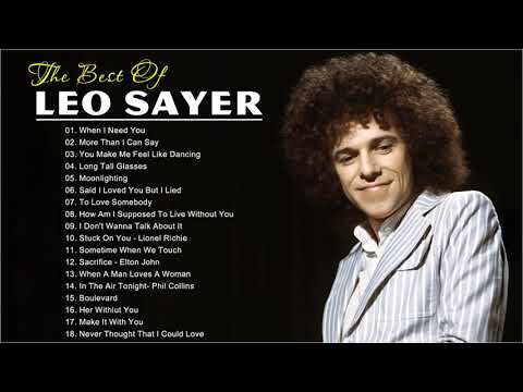 The Best Of Leo Sayer - Leo Sayer Greatest Hits Full Album 2022