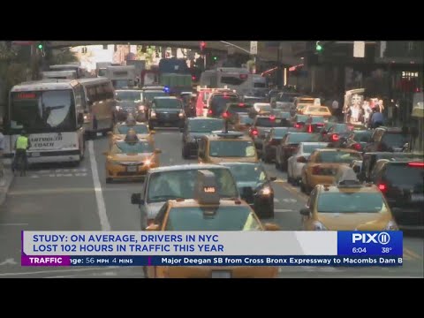 NYC has the worst traffic congestion in U.S., study finds