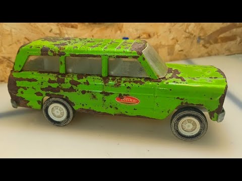 Tonka 1960's  Jeep Restoration: How to restore a toy.