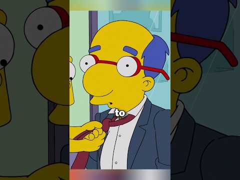 The Simpsons | Bart made Milhouse an old man #thesimpsons
