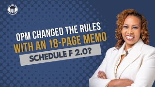 6.25🎯OPM Changed Performance Rules for Federal Employees