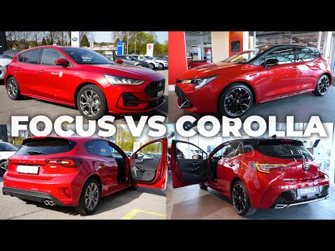 New Ford Focus ST Line Hatchback vs Toyota Corolla GR Sport 2023