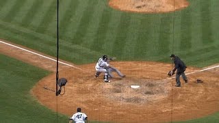 2011 ALDS Gm1: Jeter's perfect relay gets out at plate