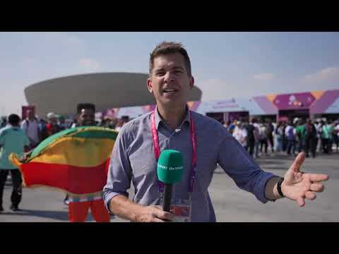 Angus Scott at the 2022 Qatar World Cup - Harry RJ