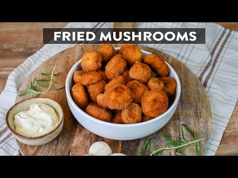 The Easiest Way to Make FRIED MUSHROOMS