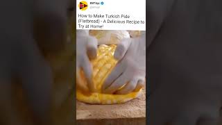 Download lagu How to Make Turkish Pide (Flatbread) - A Delicious Recipe to Try at Home!  #baking #foodie    #yum mp3