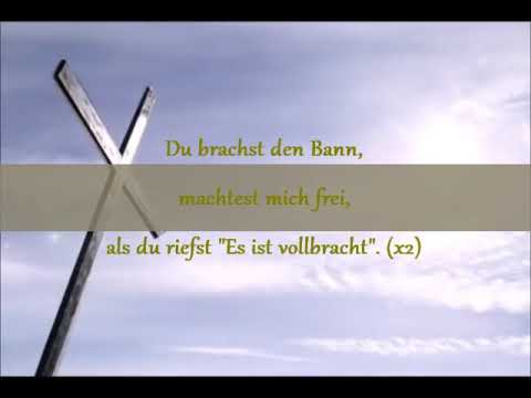 Hier am Kreuz   At the cross Hillsong in German Deutsch