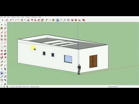 CREATIVE ROOF IN COMPLETE SKETCHUP