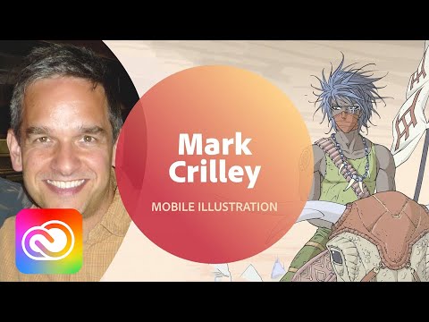 Live Illustration with Mark Crilley - 3 of 3 | Adobe Creative Cloud