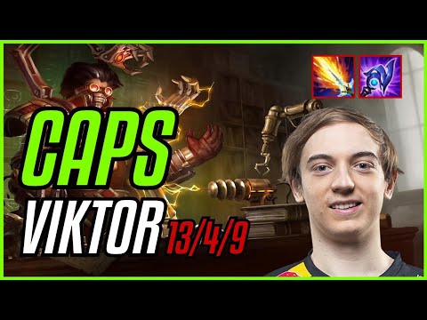 CAPS - VIKTOR vs LEE SIN MID - EUW CHALLENGER - PATCH 11.9