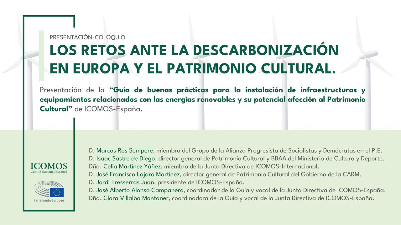 LOS RETOS ANTE LA DESCARBONIZACIÓN DE EUROPA Y EL PATRIMONIO CULTURAL