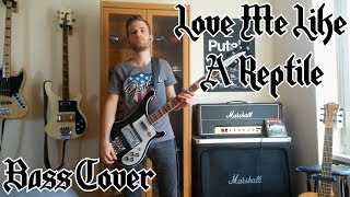 Motörhead - Love Me Like A Reptile [BASS COVER]