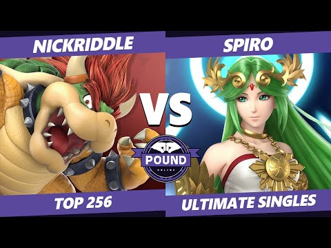 Pound Online 2020 SSBU Top 256 - NickRiddle (Bowser) Vs. Spiro (Palutena) Smash Ultimate Singles