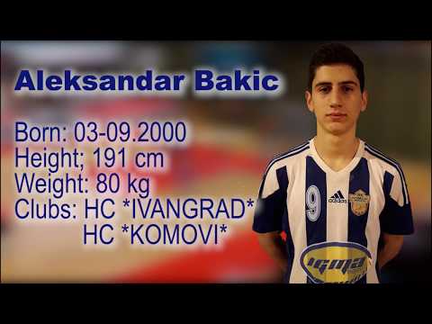 Aleksandar Bakic /// Handball player CV