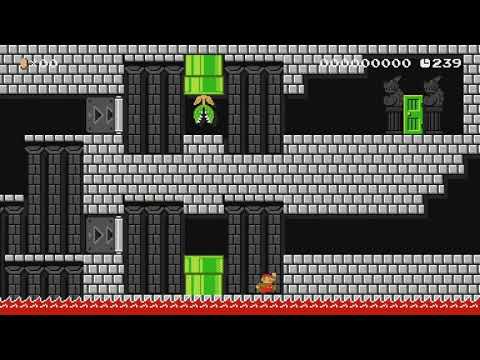 Castle of Confusion by MyuuTsu - SUPER MARIO MAKER - NO COMMENTARY 1bj