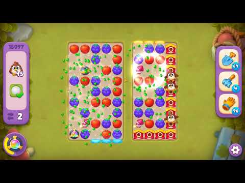 Gardenscapes Level 15097 No Boosters